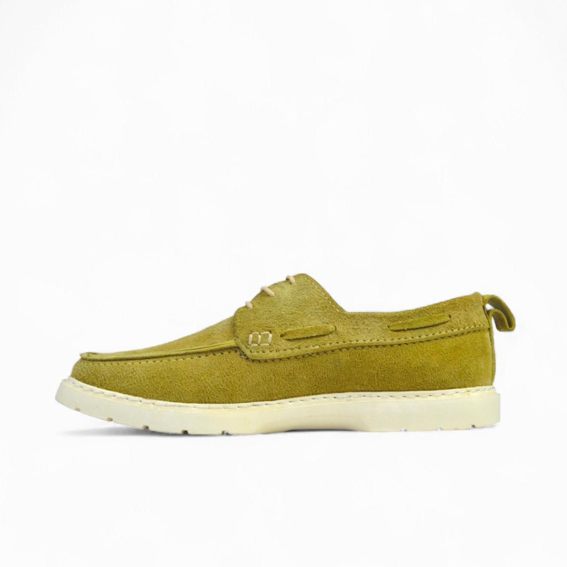 Leazus - Leather Boat Shoes - S-Beige