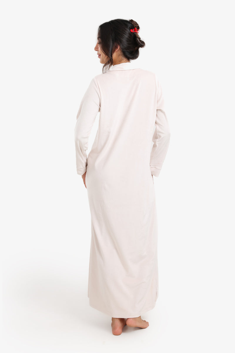 Carina - Velvet Relaxed Nightgown