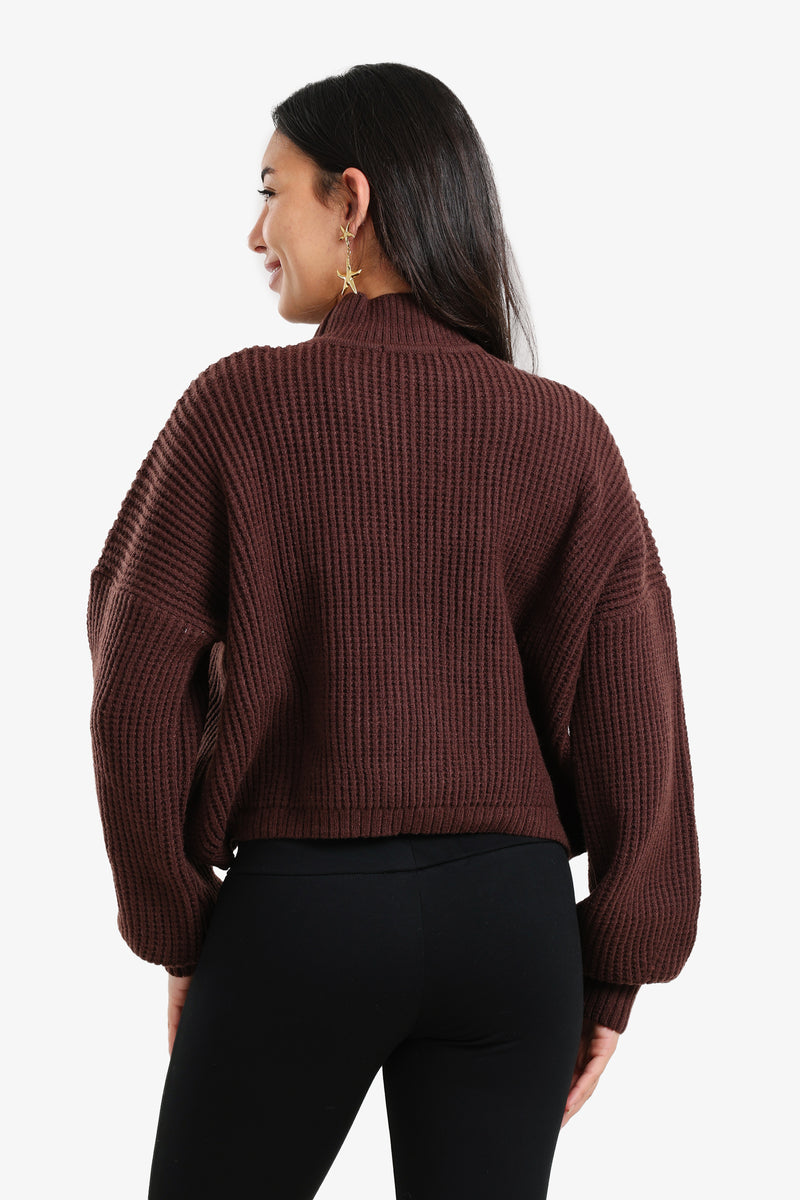Carina - Classic Ribbed Pullover
