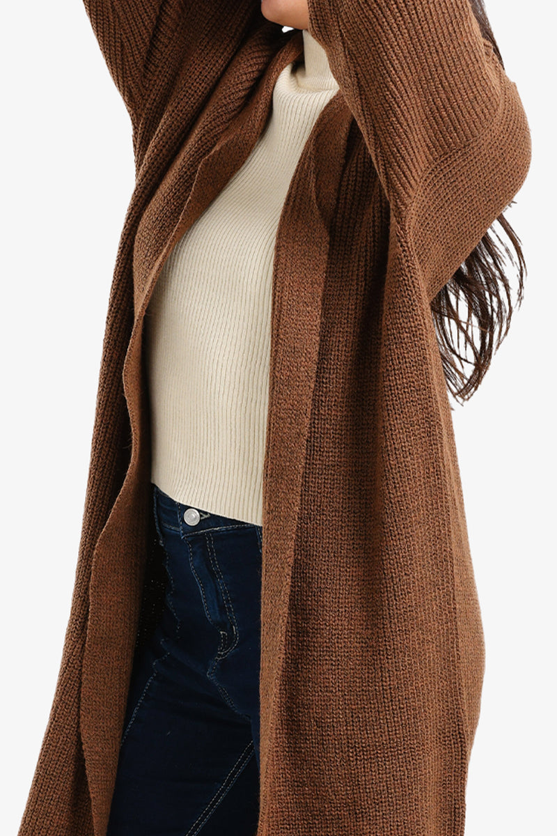 Carina - Relaxed Knee-Length Cardigan