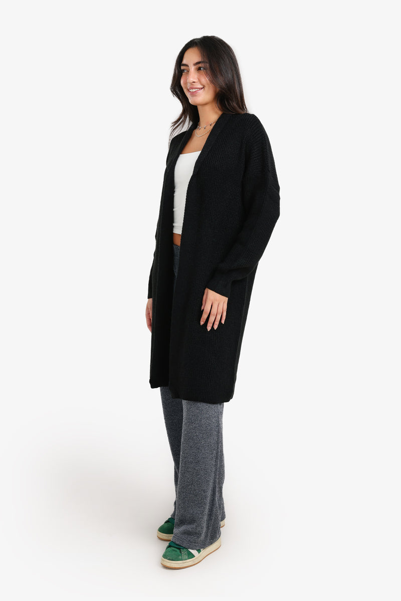 Carina - Relaxed Knee-Length Cardigan