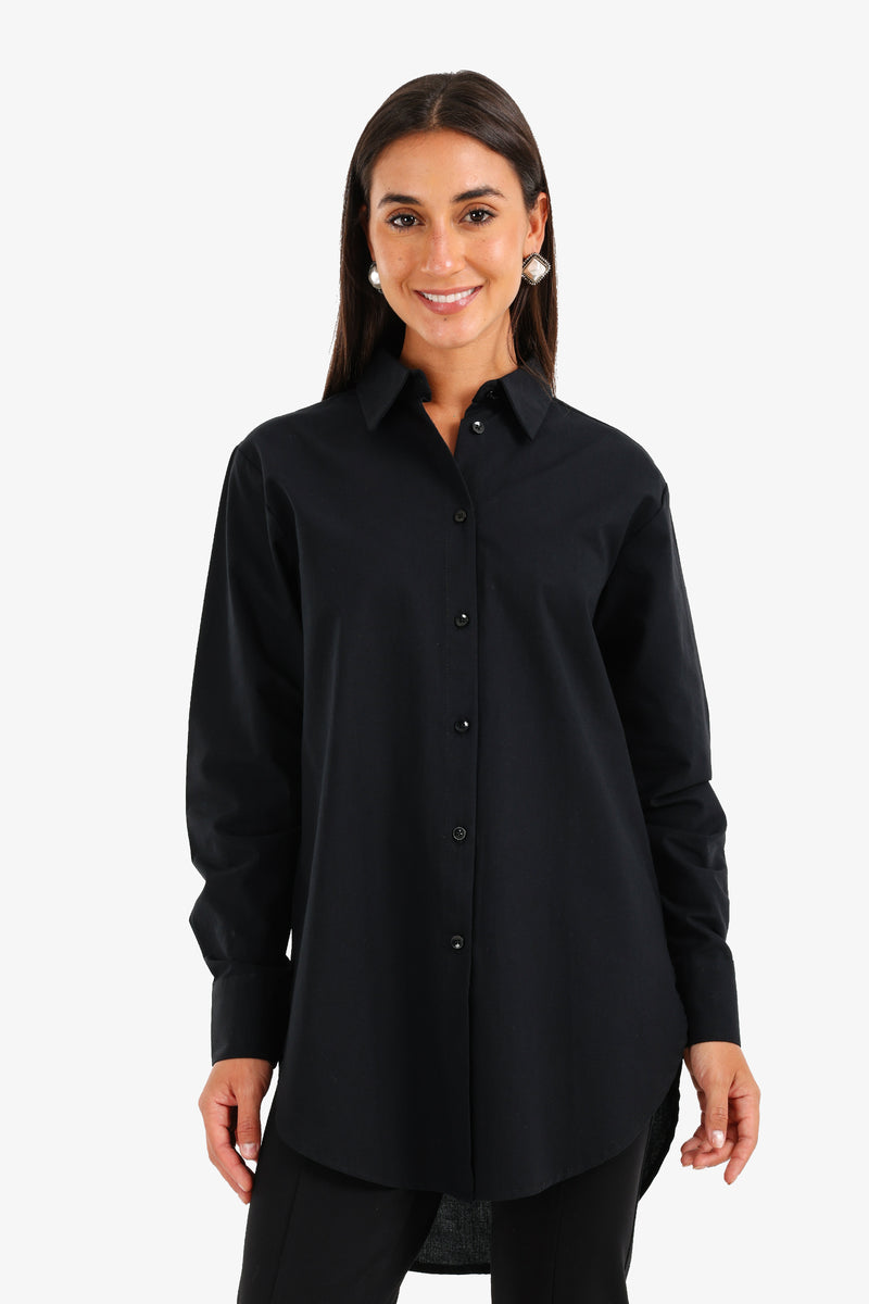 Carina - High-Low Relaxed Shirt