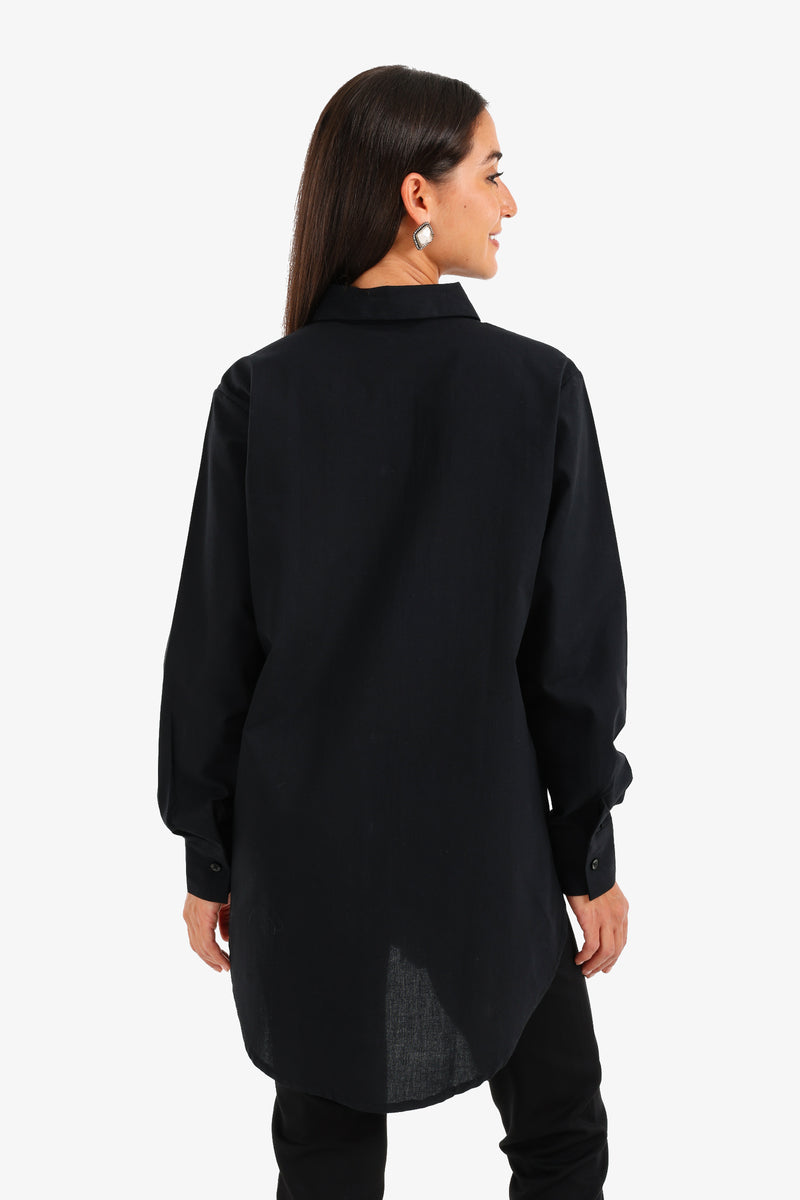 Carina - High-Low Relaxed Shirt