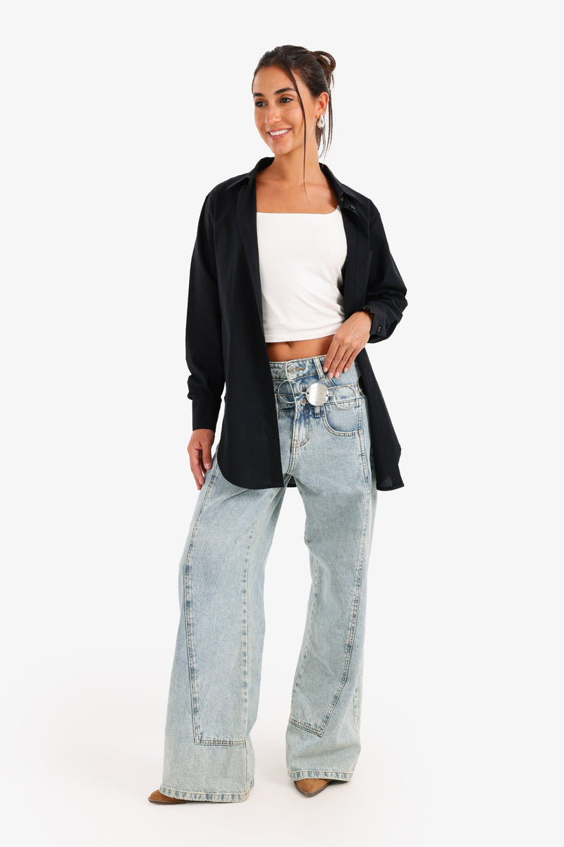 Carina - Asymetrical Hem Shirt