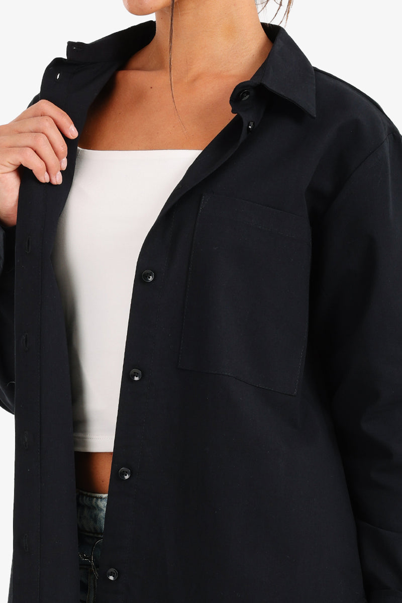 Carina - Asymetrical Hem Shirt