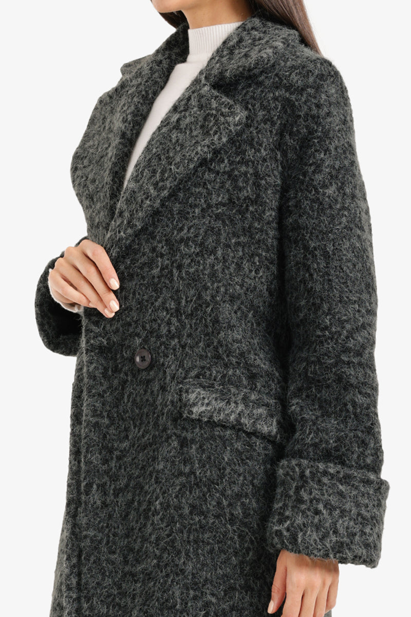 Carina - Coat with Notch Collar