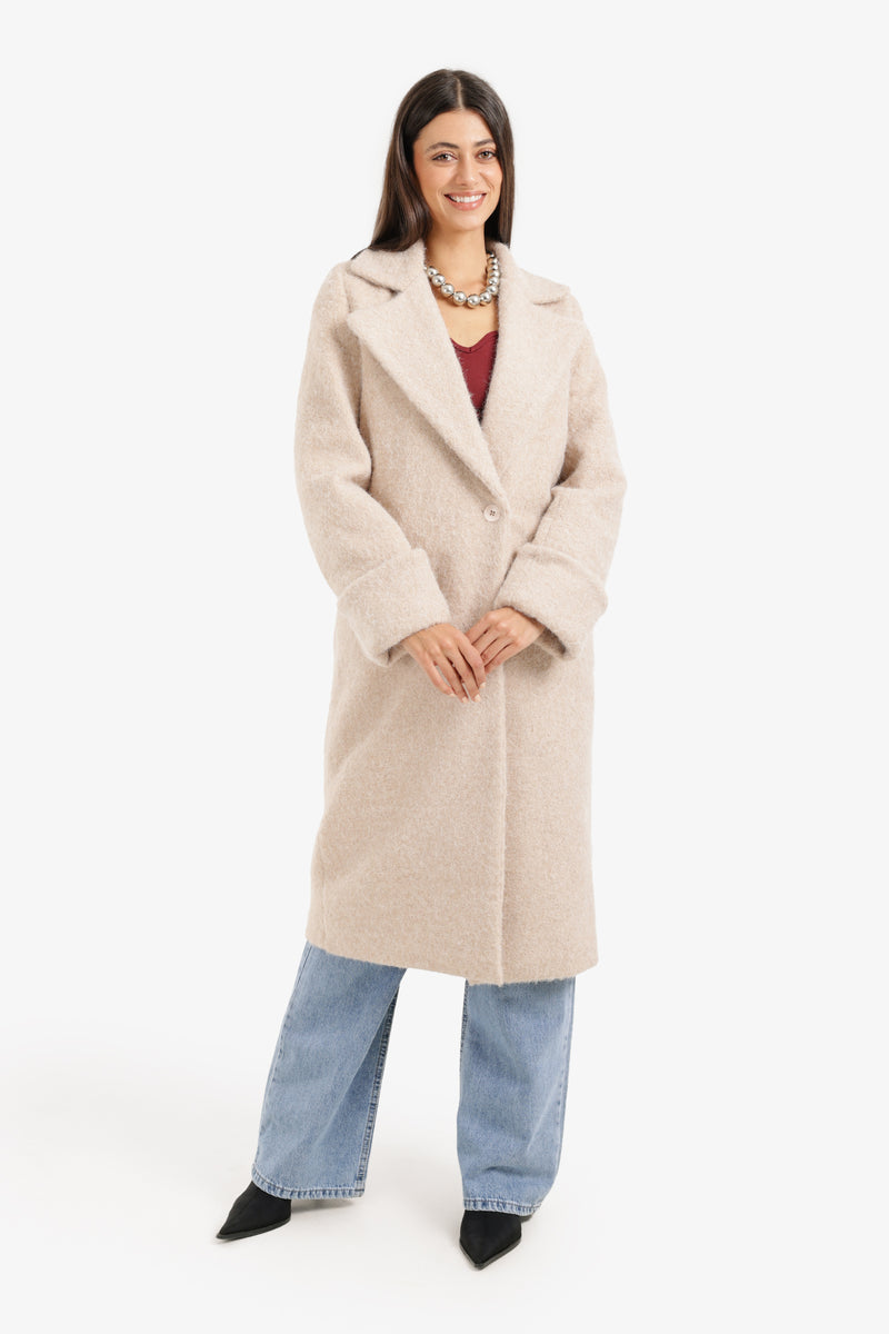 Carina - Coat with Notch Collar