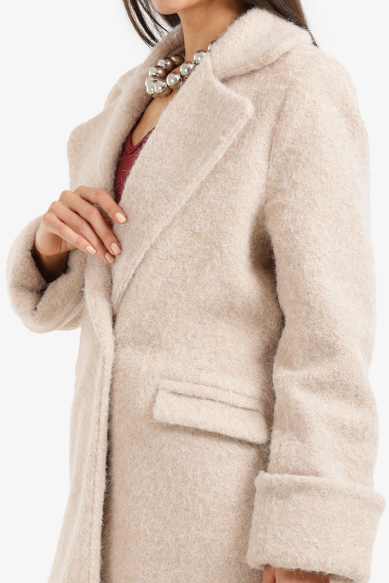 Carina - Coat with Notch Collar