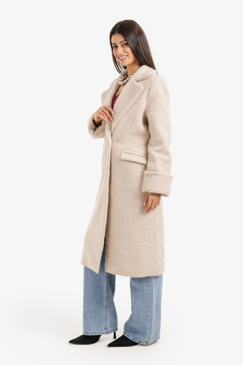 Carina - Coat with Notch Collar