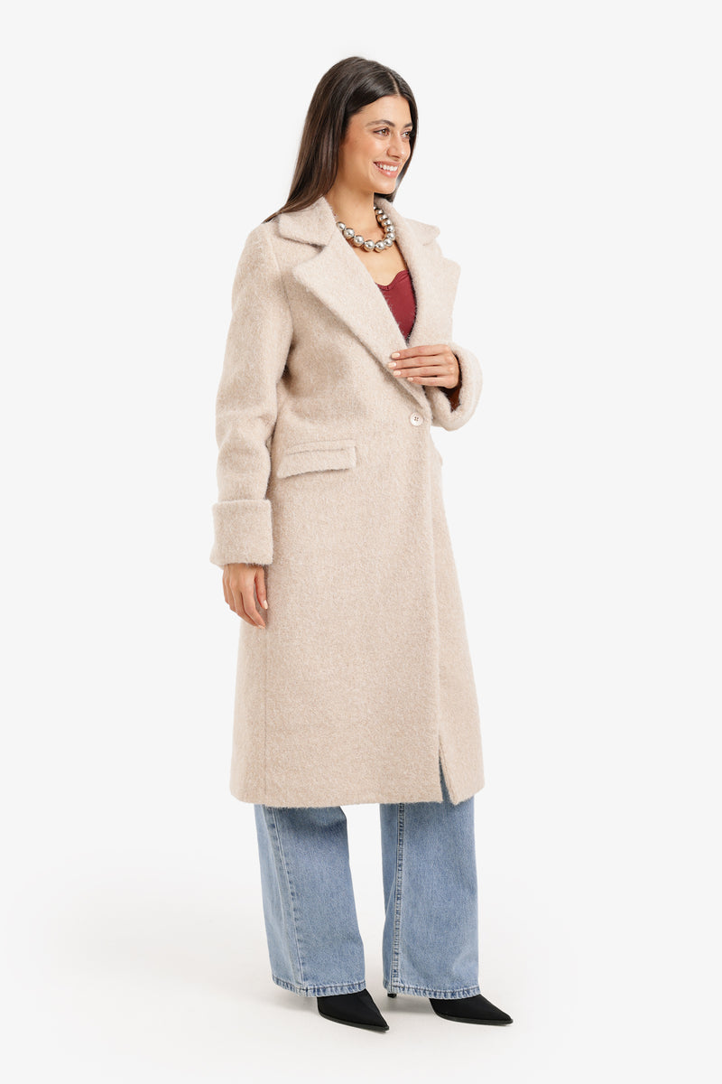 Carina - Coat with Notch Collar