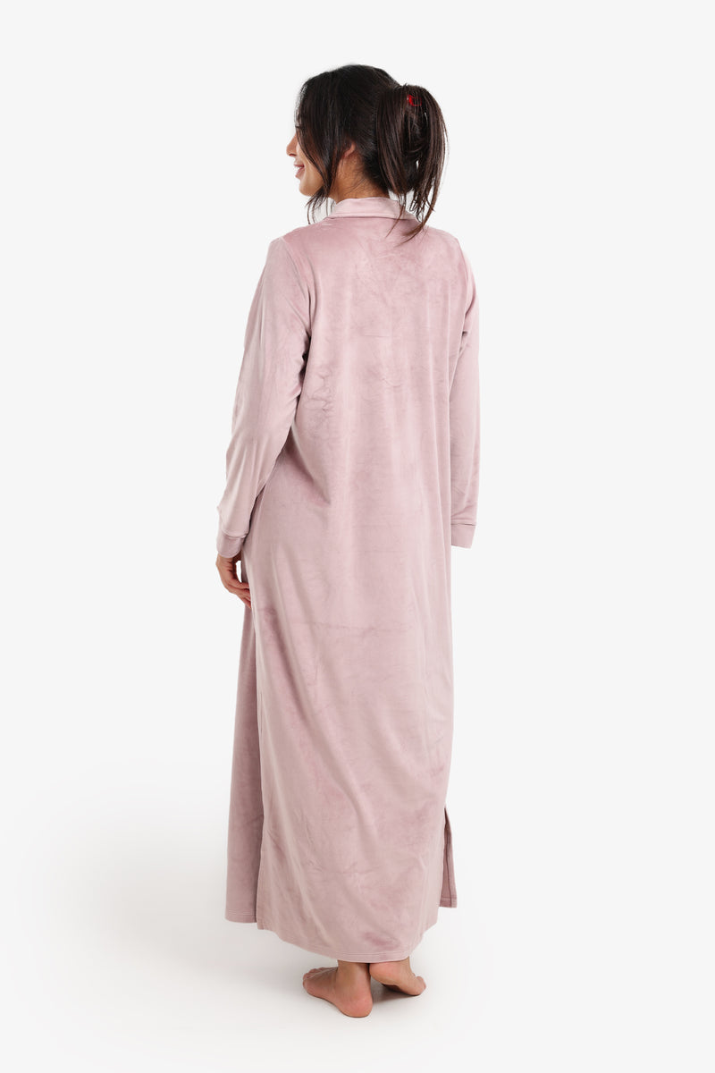 Carina - Velvet Relaxed Nightgown