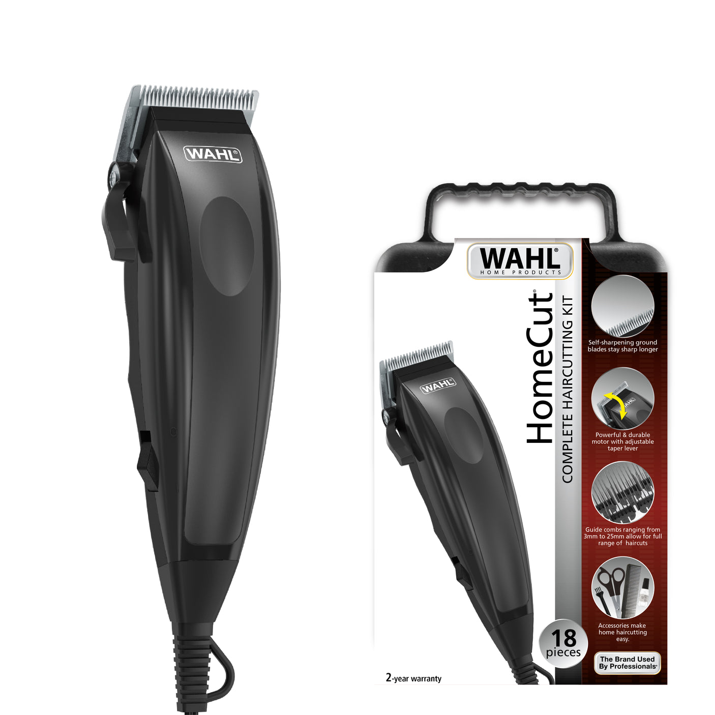 Wahl - Powerful and durable hair clipper with precision blades