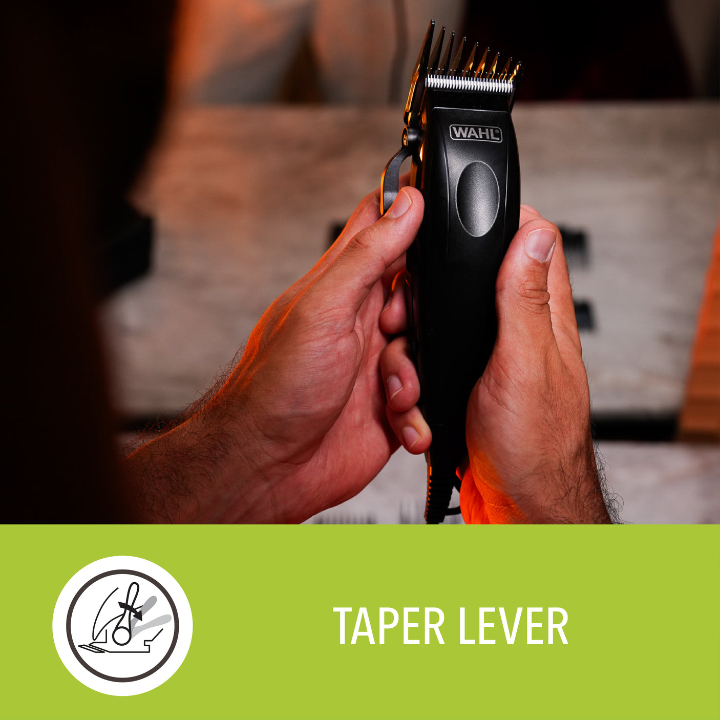 Wahl - Powerful and durable hair clipper with precision blades