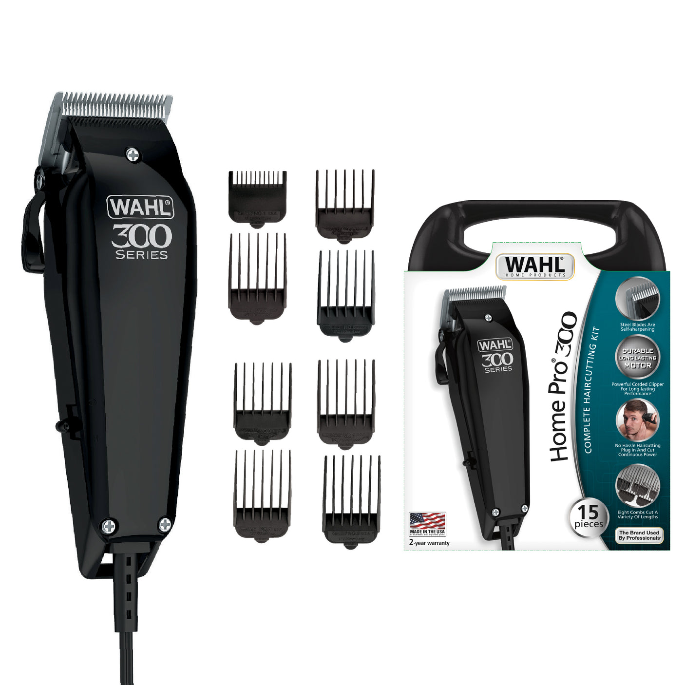 Wahl - Professional-grade hair clipper with adjustable settings