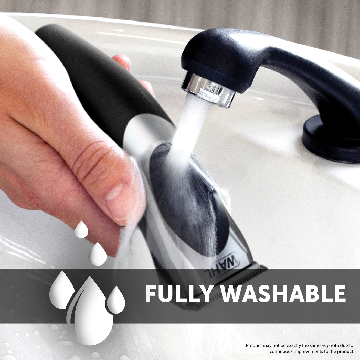 ماكينة قص شعر سلكية ولاسلكية ببطارية تدوم طويلاً09639-816