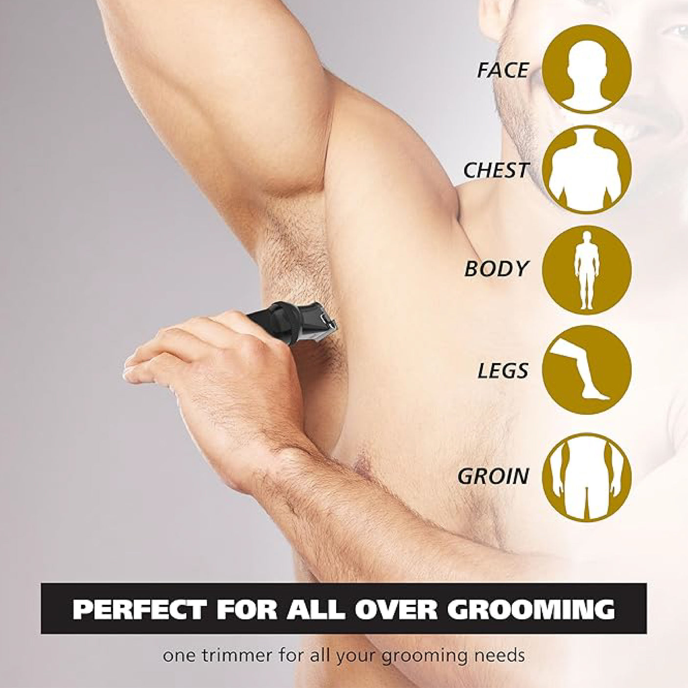 Wahl - Precision beard trimmer with adjustable length settings