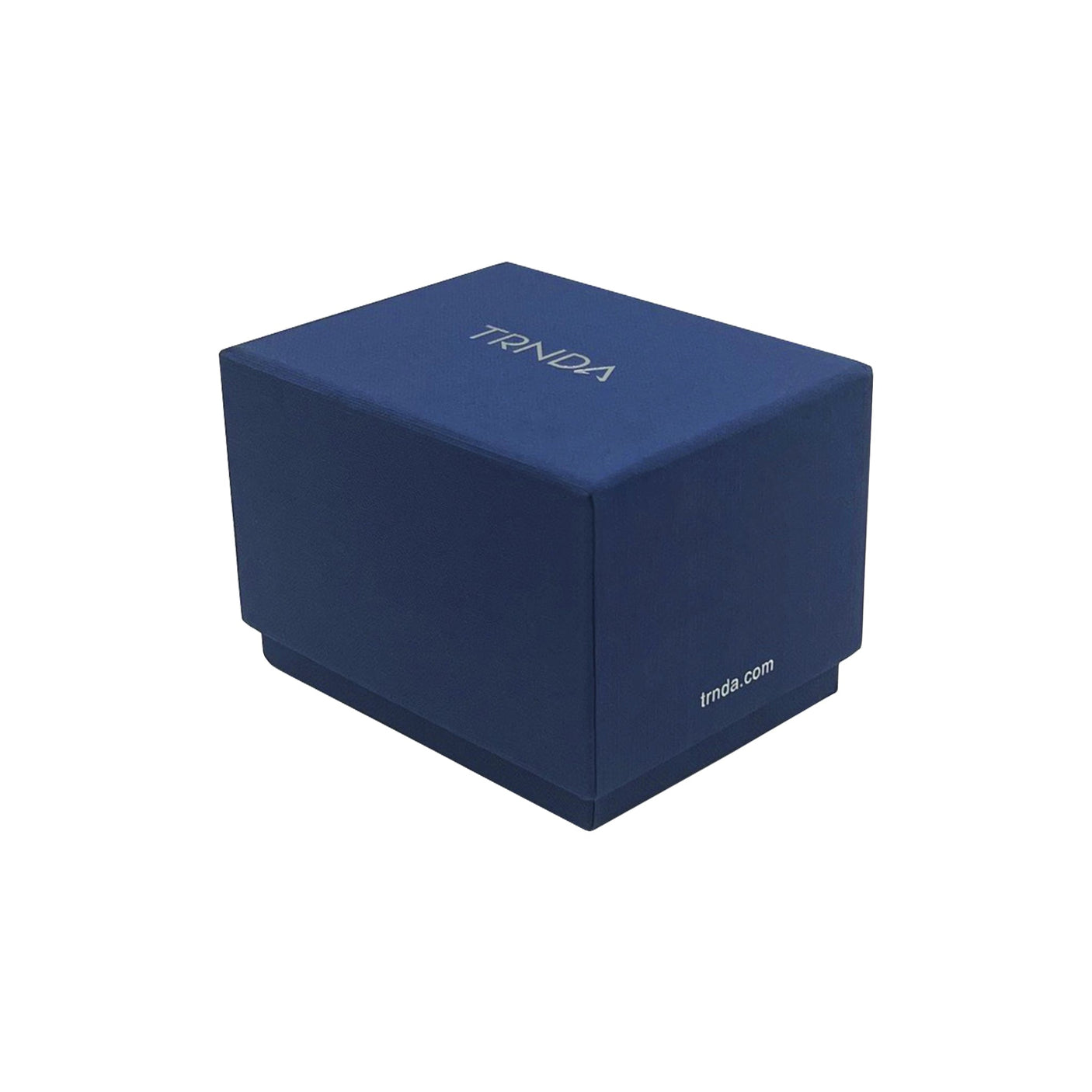 TRNDA TIME: TRENDY STAINLESS STEEL MEN'S WATCH – BLACK DIAL & SILVER MESH – STYLISH & DURABLE