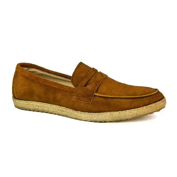 Leazus - CANVAS LOAFER - S-102 BROWN