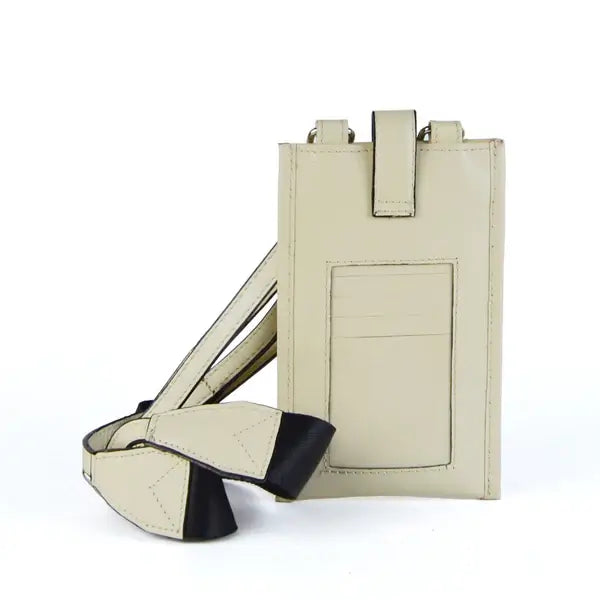 Leazus - BEIJe- LEATHER BAGGY WALLET