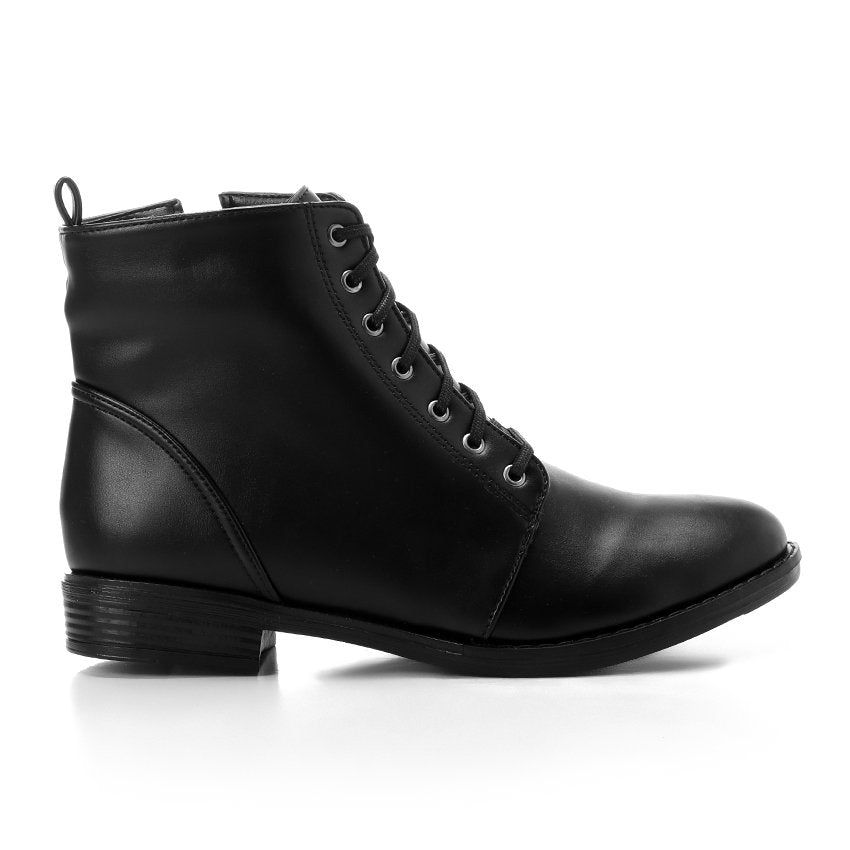XO STYLE Leather Ankle Boot