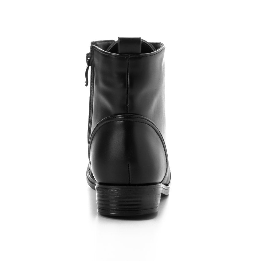 XO STYLE Leather Ankle Boot