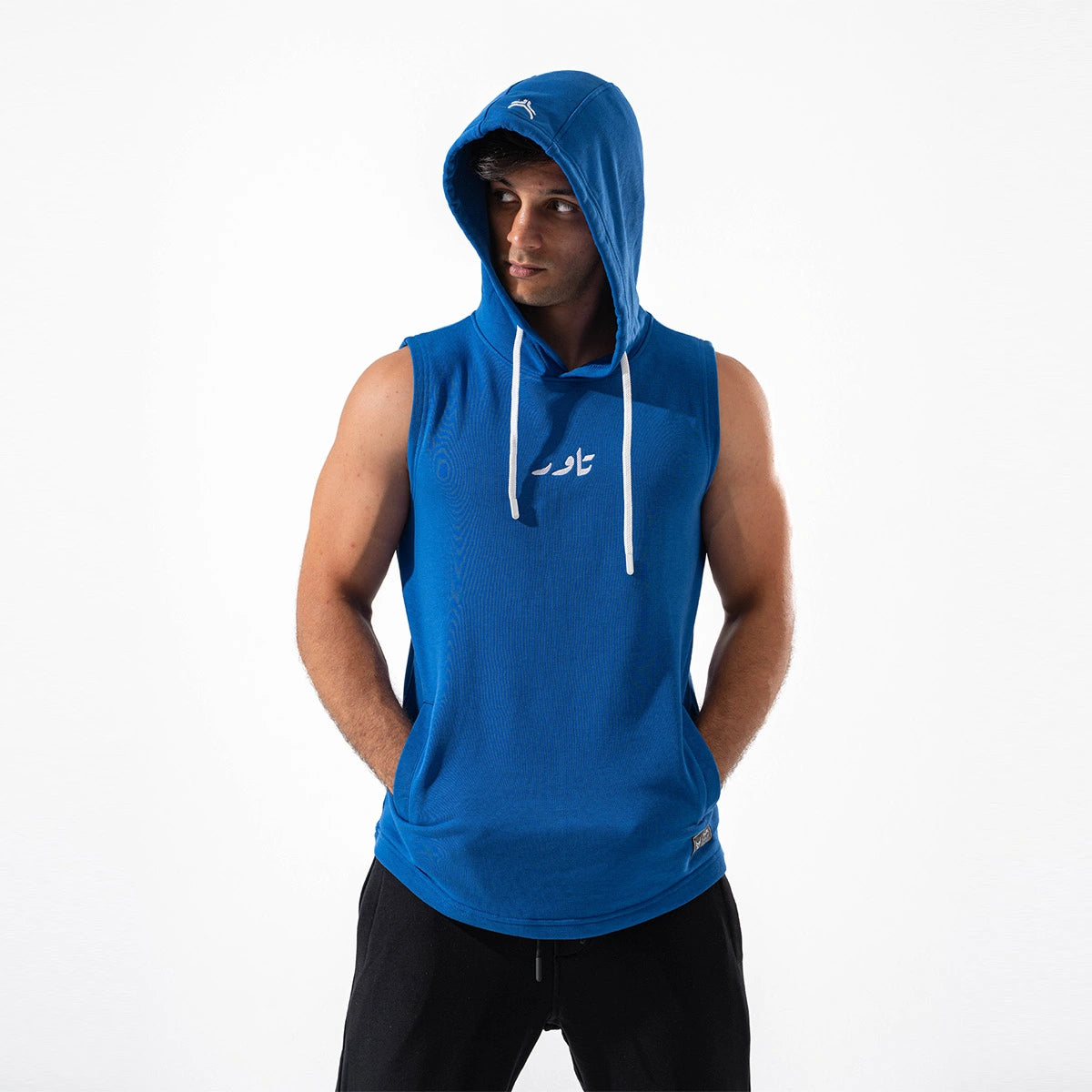 تاور - تي شيرت هودي رياضي للرجال