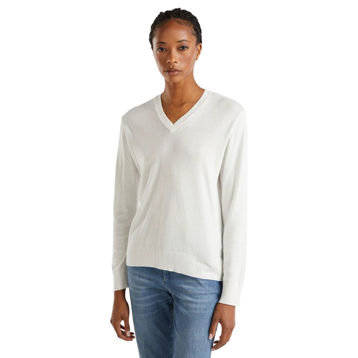 United Colors Of Benetton - V-neck sweater - Sold by FIG