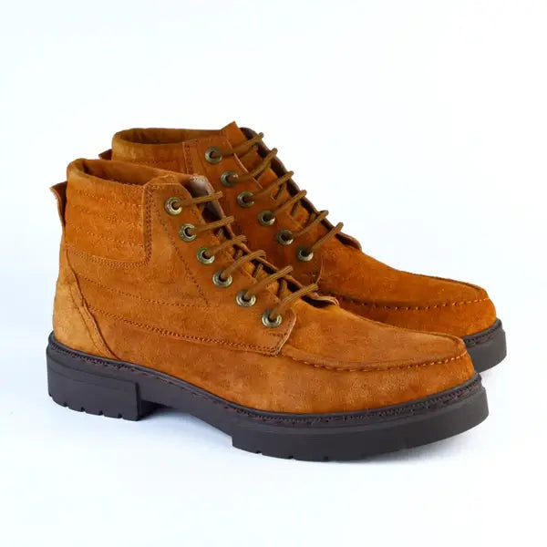 Leazus - Suede Bold Halfboot - S-8000