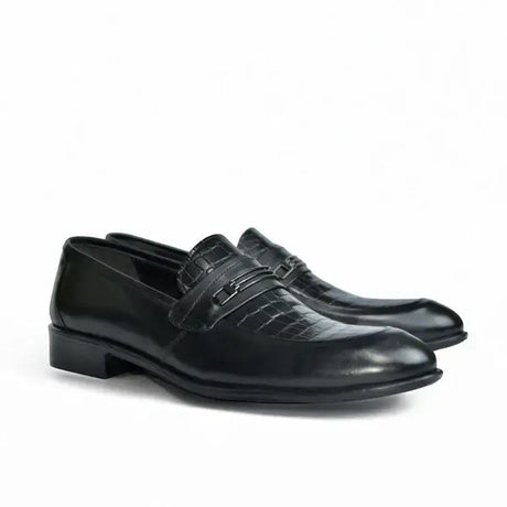 Leazus - Classic Loafer Black - 1003