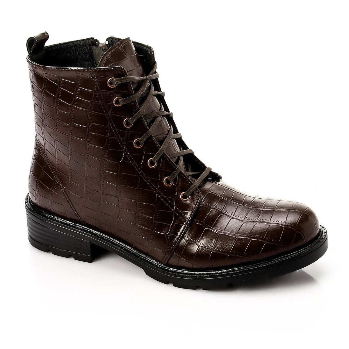 XO Style -Leather Ankle Boot