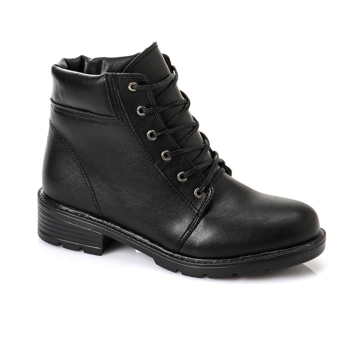 XO Style -Leather Ankle Boot