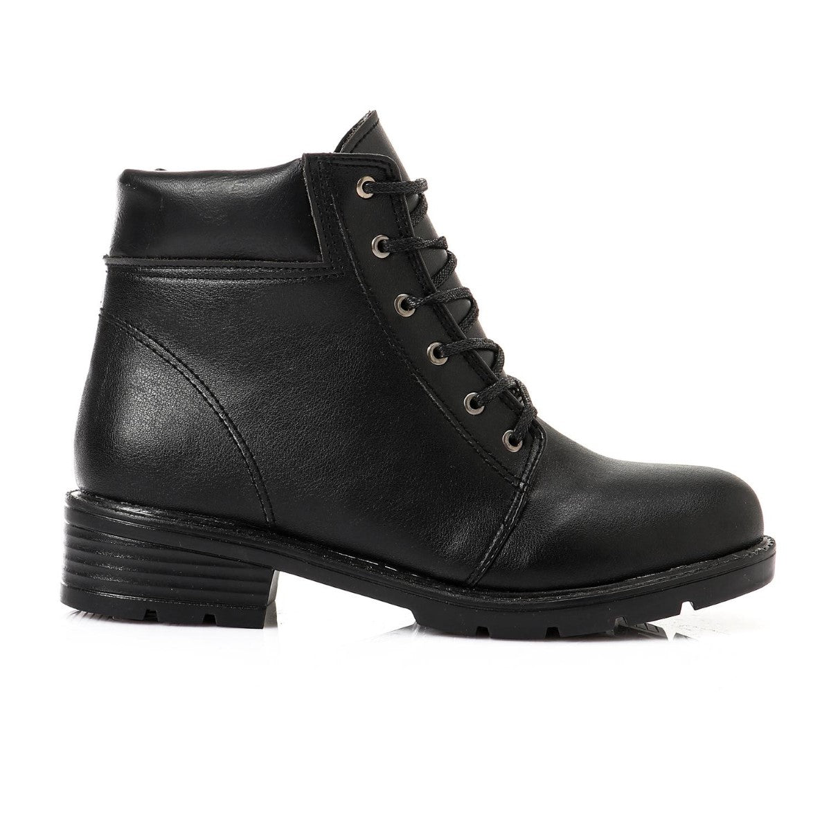 XO Style -Leather Ankle Boot