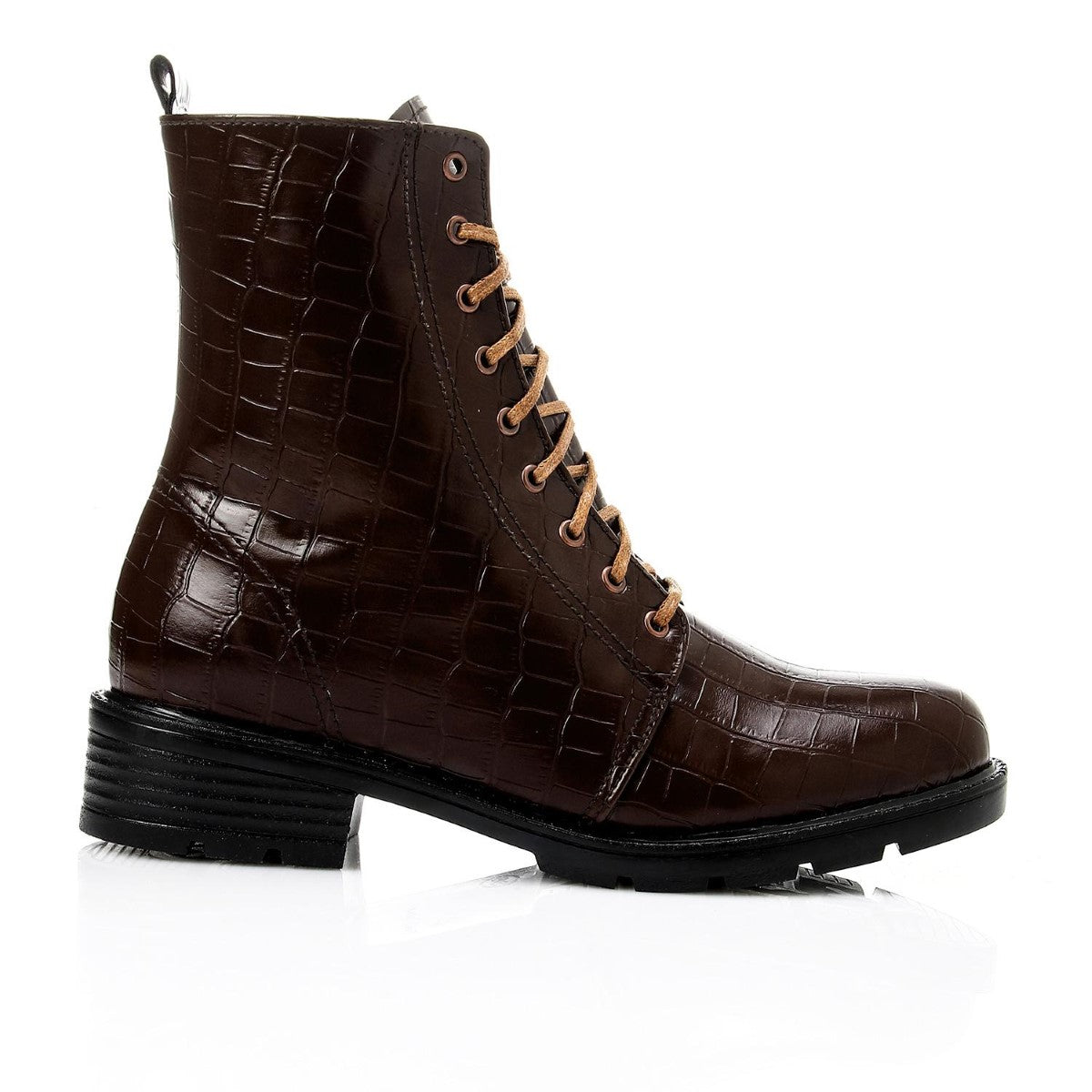 XO Style -Leather Ankle Boot