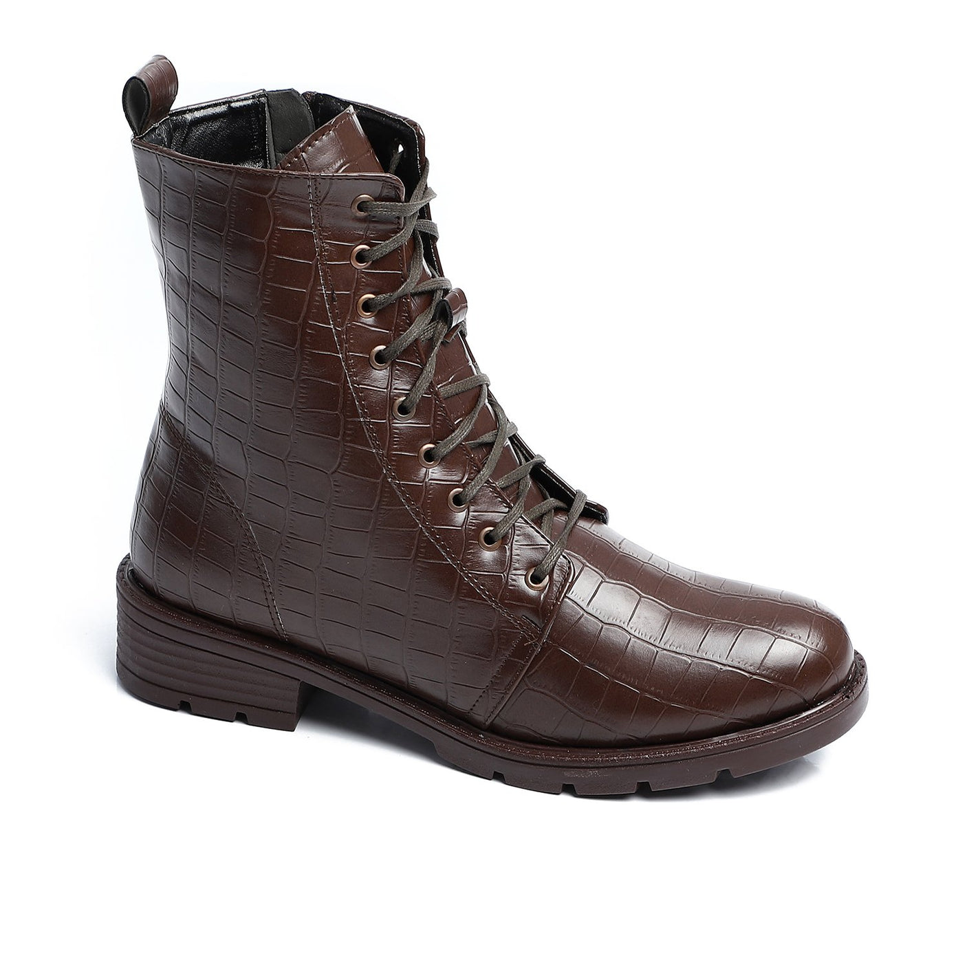 حذاء جلدي من طراز XO