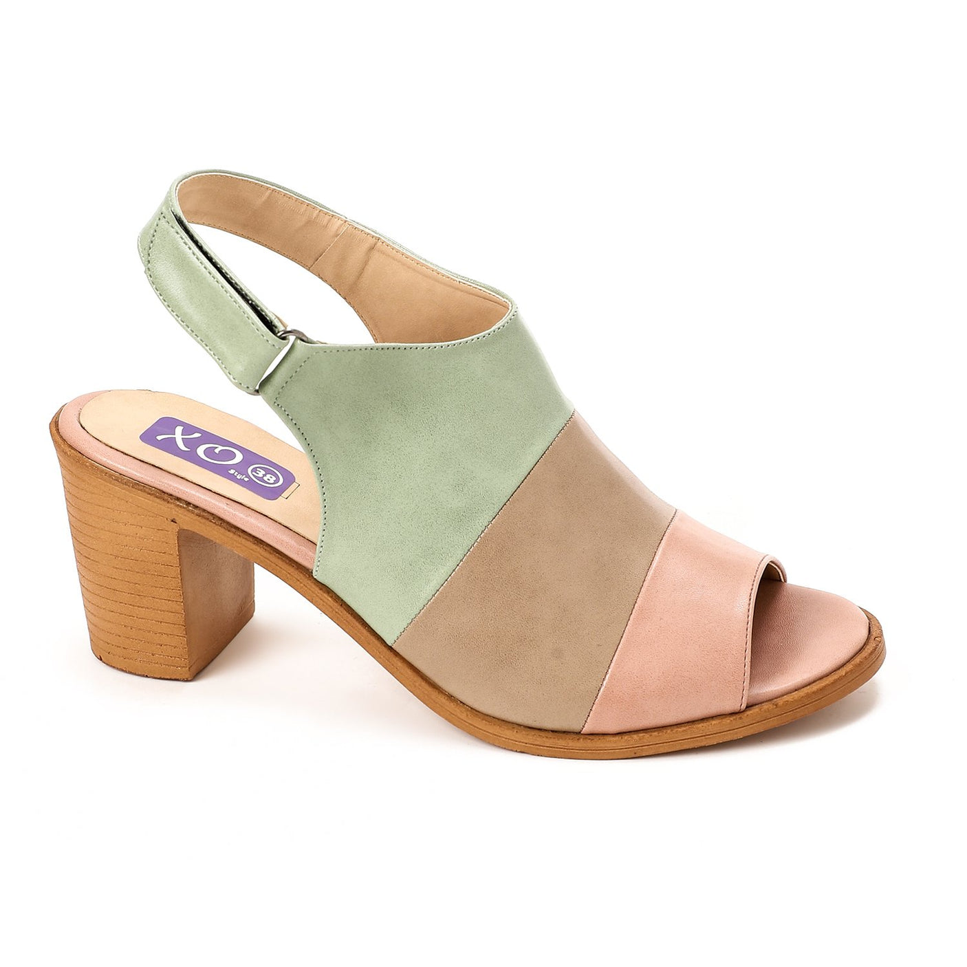 صندل نسائي بكعب من XO STYLE - خامات عالية الجودة