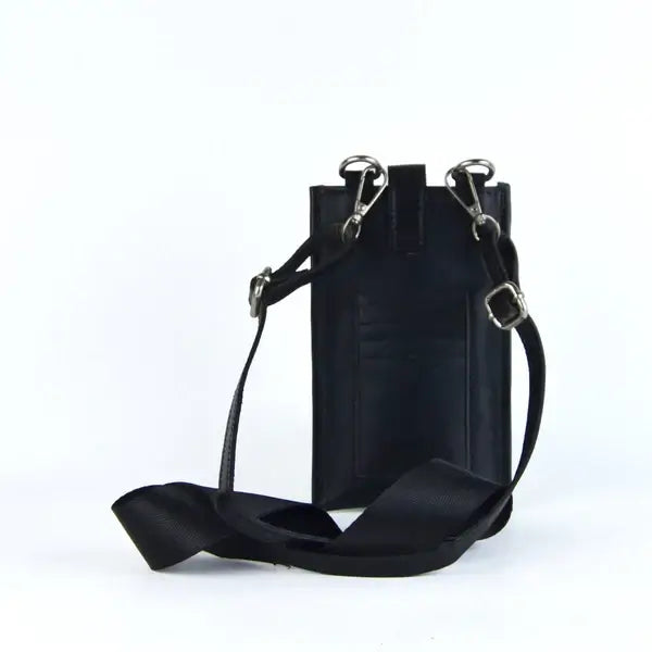 Leazus - Black - LEATHER BAGGY WALLET