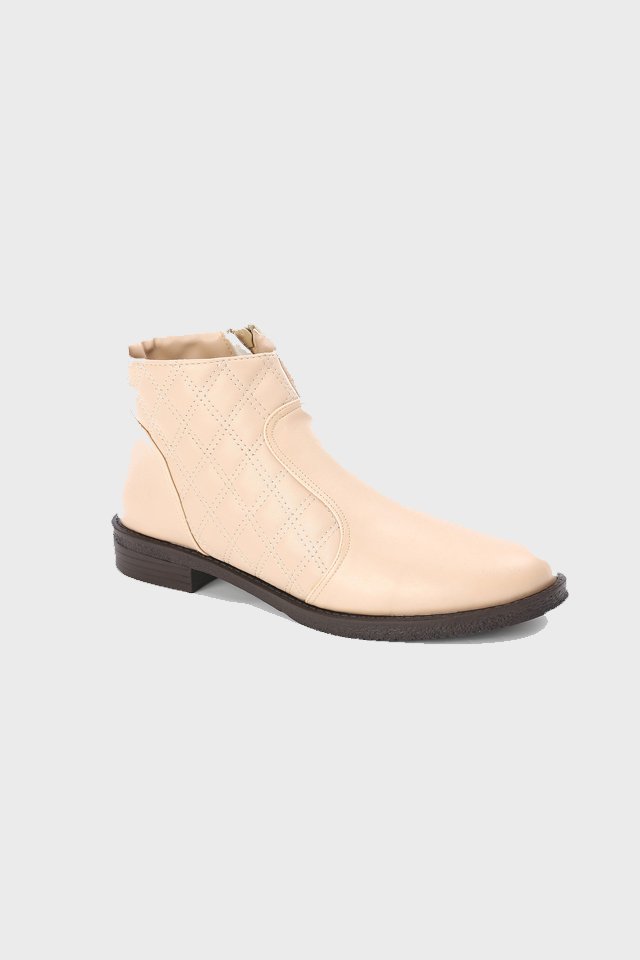 XO STYLE Leather Ankle Boot