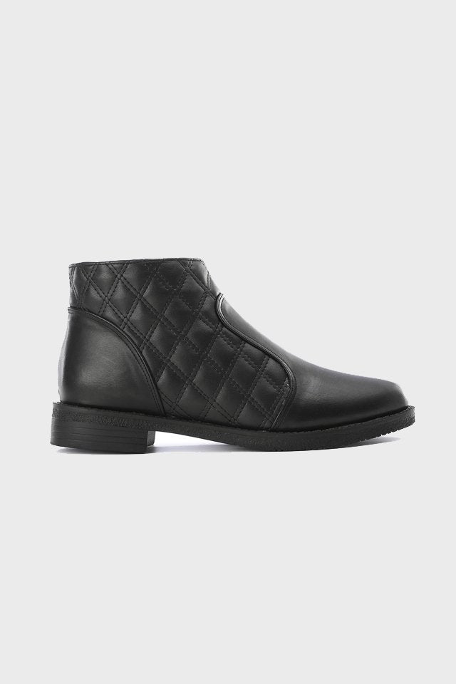 XO STYLE Leather Ankle Boot