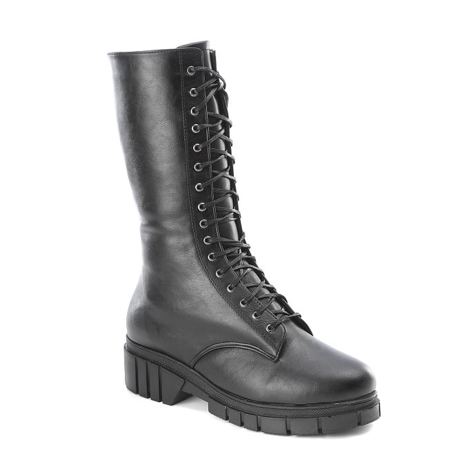 حذاء جلدي من طراز XO