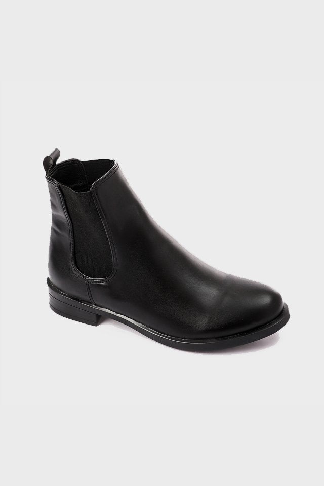 XO STYLE Leather Ankle Boot