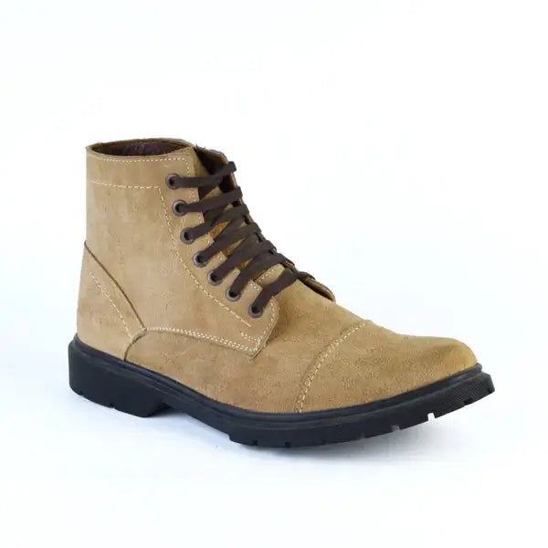 Leazus - SUEDE HALFBOOT - S-9000 BEIGE