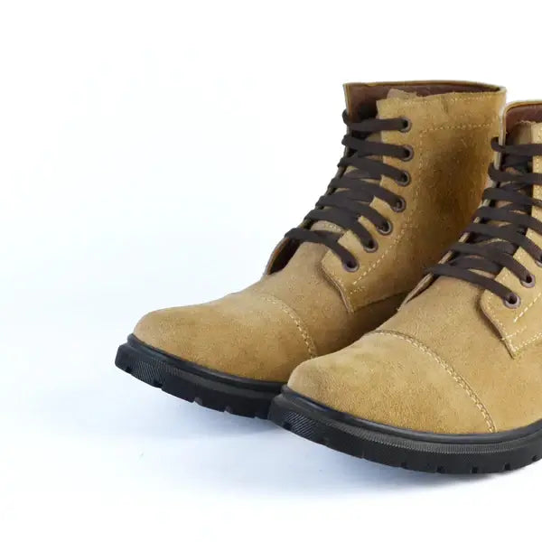 Leazus - SUEDE HALFBOOT - S-9000 BEIGE
