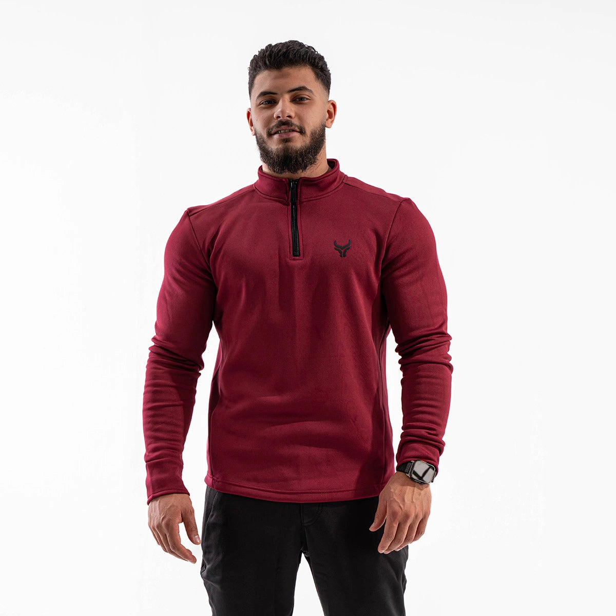 تاور - تي شيرت رياضي بأكمام طويله للرجال