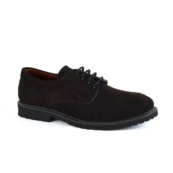 Leazus - leather Smart Casual Shoes - S-1001 Black