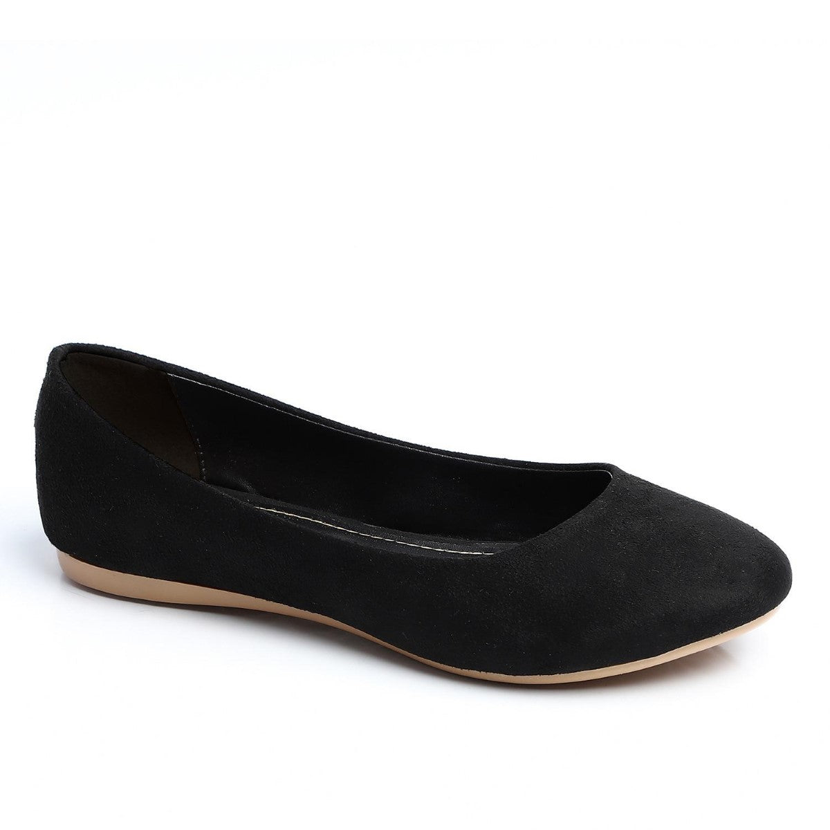 XO Style - راقصة باليه مريحة من جلد الغزال