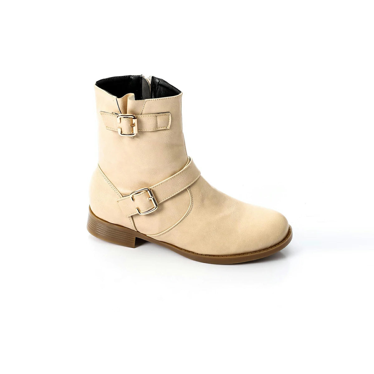 XO Style -Leather Ankle Boot