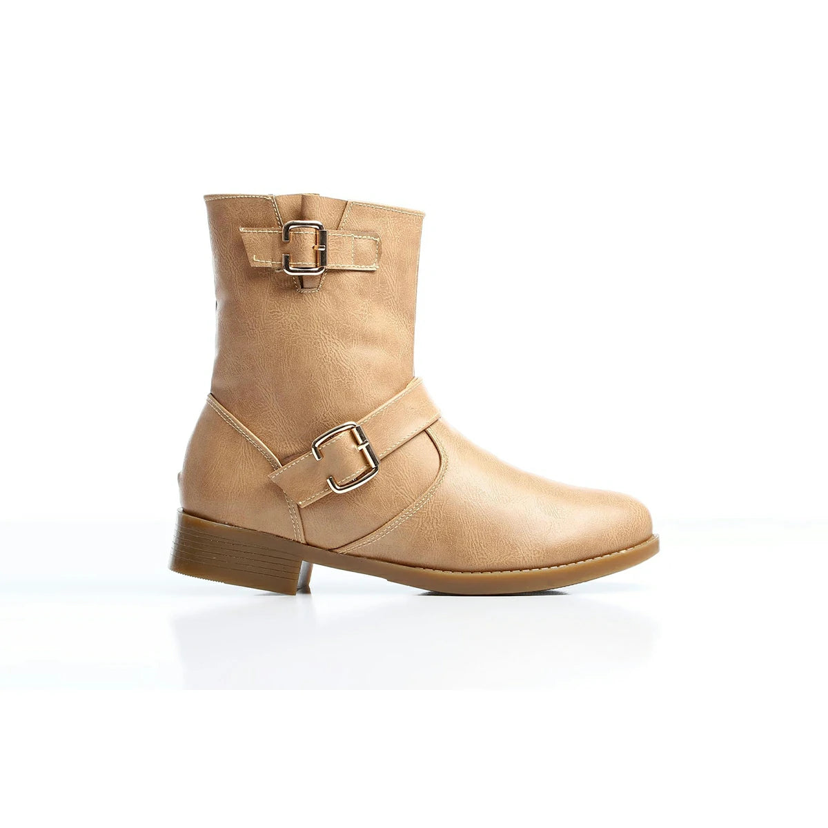 XO Style -Leather Ankle Boot