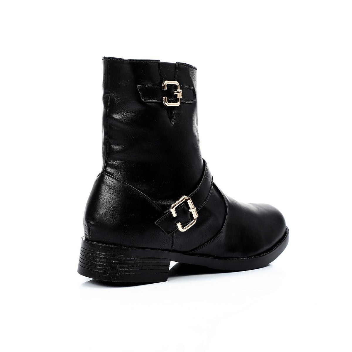 XO Style -Leather Ankle Boot