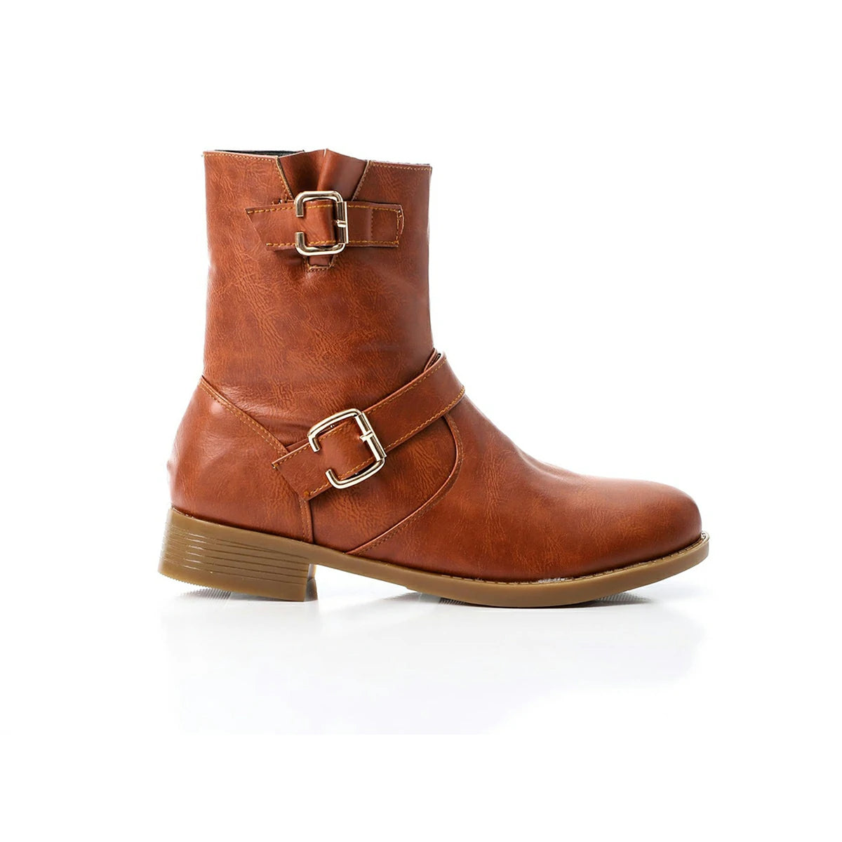 XO Style -Leather Ankle Boot