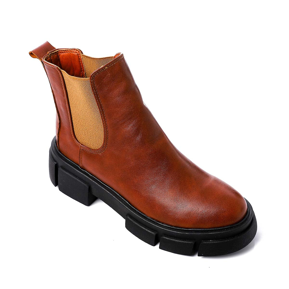 Xo Style - حذاء كاحل من الجلد